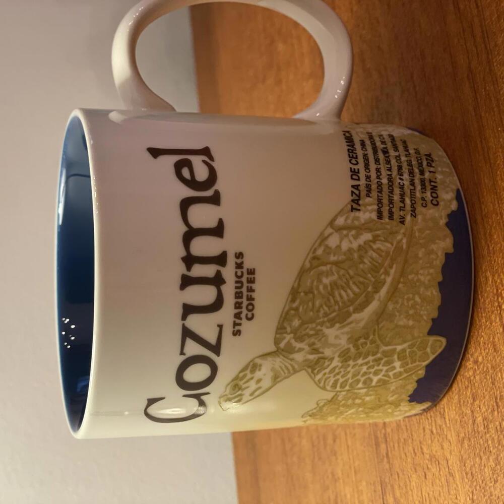 Starbucks City Series Cozumel Mug – 2015 – Mexico – Sea Turtle Design